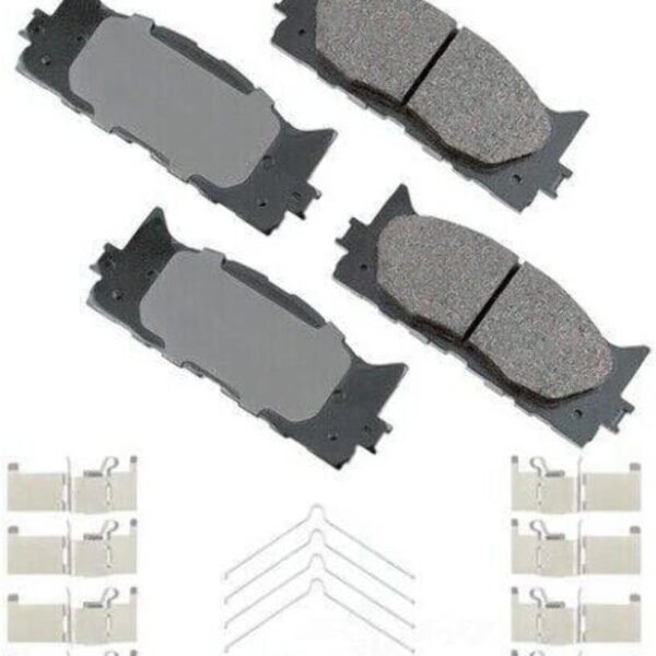 Ultra-Premium Ceramic Front Disc Brake Pads , GREY