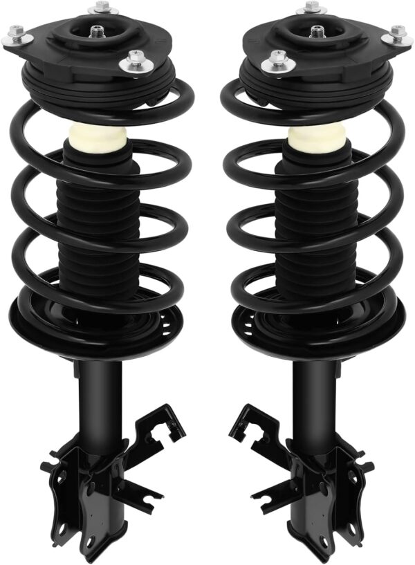 Strut Spring Assembly Front Pair Shock Absorber for 2007-2012 for Nissan Sentra - Image 1