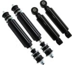1014235 1014236 Golf Cart Front and Rear Shock Absorbers Replacement for Club Car DS 1981-2011 Ele-ctric Gas G E 2004-Up Precedent(2 pairs of combined assembly)