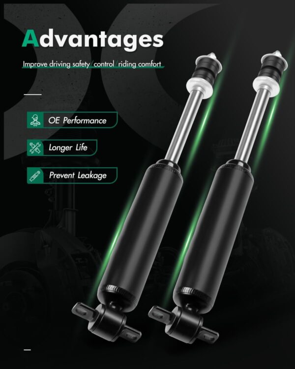 Front Auto Shocks Set,  Front Gas Struts Shock Absorbers Fit for 1996 1997 1998 1999 2000 2001 2002 2003 2004 2005 for Chevy Astro,1996 for Chevy Caprice Classic,97-04 for GMC Safari Set of 2 - Image 2