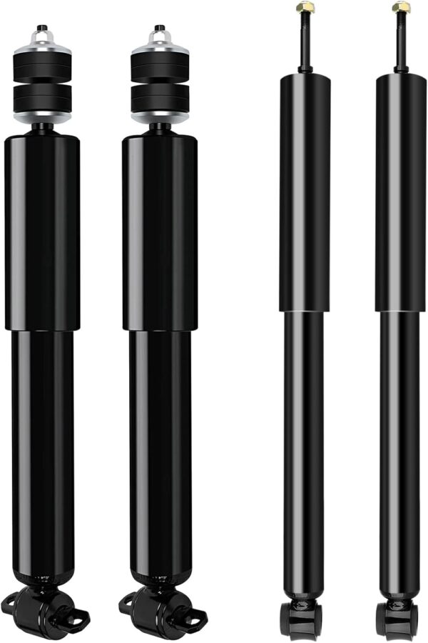 Front Rear Shocks for Ford,  Shock Absorber 4Pcs Struts Sets fits 1993-2002 for Ford Crown Victoria,1981-2002 for Lincoln Town Car,1983-2002 for Mercury Grand Marquis Gas Shock 343135 Auto Shocks - Image 1