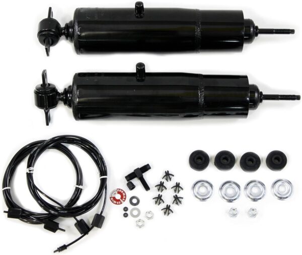 Rear Adjustable Air Shock Absorbers Fits Chevrolet Camaro; Ford Country Squire, Courier Sedan Delivery, Del Rio Wagon, Ranch Wagon, Skyliner; Pontiac Firebird (1 Pair) - Image 1