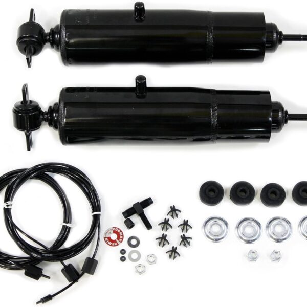 Rear Adjustable Air Shock Absorbers Fits Chevrolet Camaro; Ford Country Squire, Courier Sedan Delivery, Del Rio Wagon, Ranch Wagon, Skyliner; Pontiac Firebird (1 Pair)