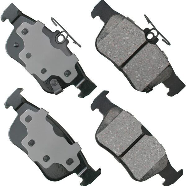 Brake Pads, ProACT, Rear, compatible with Honda Civic 2016-21, Set of 4