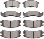 Ceramic Pads, 8pcs Brake Pads Brakes Kits 95-96 for Buick Riviera,94-96 for Cadillac DeVille,94-96 for Cadillac Eldorado,94-96 for Cadillac Seville,95-96 for Oldsmobile Aurora