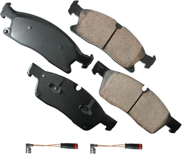 Ultra Premium Front Brake Pads, GREY - Image 1