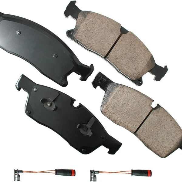 Ultra Premium Front Brake Pads, GREY