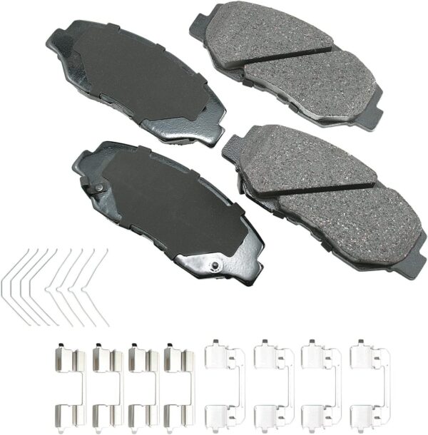 Brake Pads, ProACT, Front, compatible with Acura/Honda 2002-17, Set of 4 - Image 1