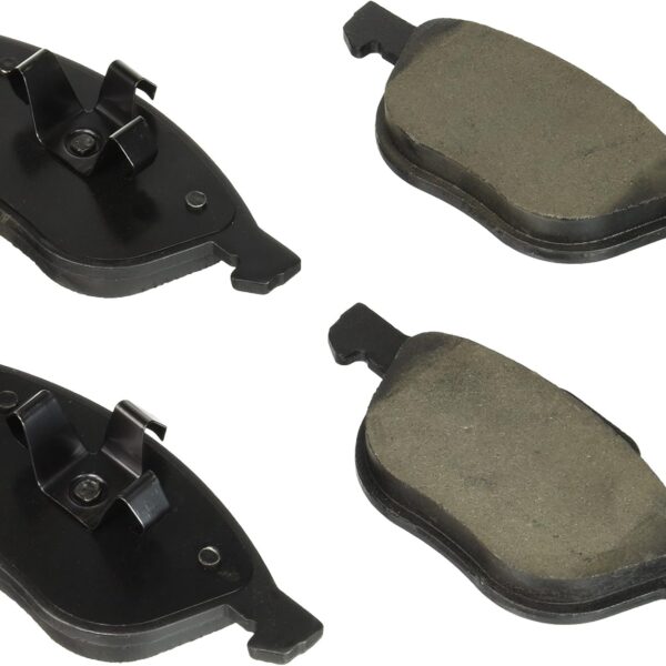 102.10440 C-Tek Semi-Metallic Replacement Front Disc Brake Pad Set for Select Fiat, Ford, Mazda, Volvo Model Years